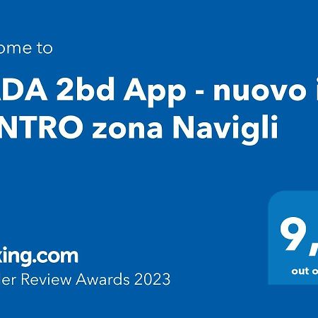 Dada 2Bd App - Nuovo In Centro Zona Navigli Apartment Milan Luaran gambar